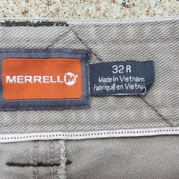 Merrell | Men's Khaki Tan Work Workwear Outdoor Pants Size 32 - Picture 7 of 16